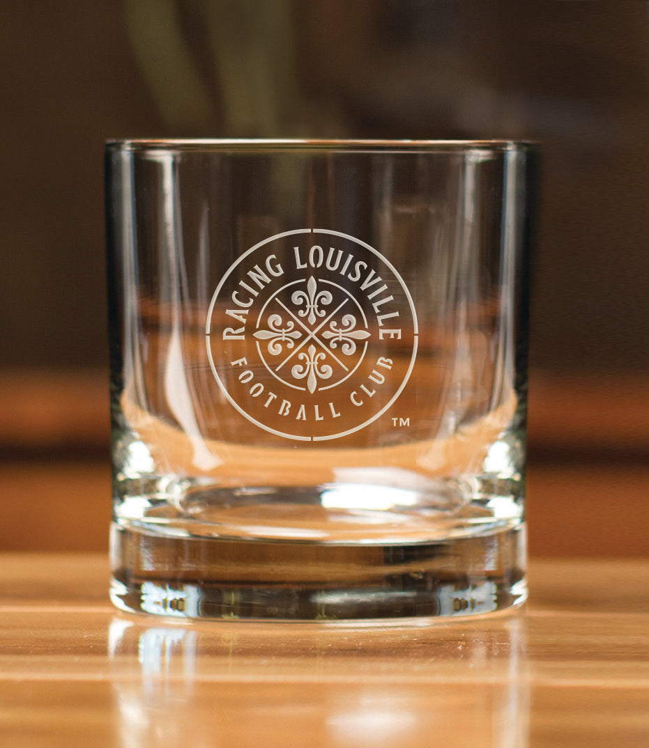 Racing Louisville Selection Rocks Glass