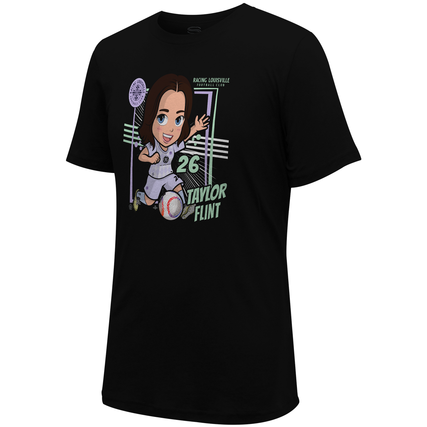 Racing Taylor Flint Chibi T-shirt