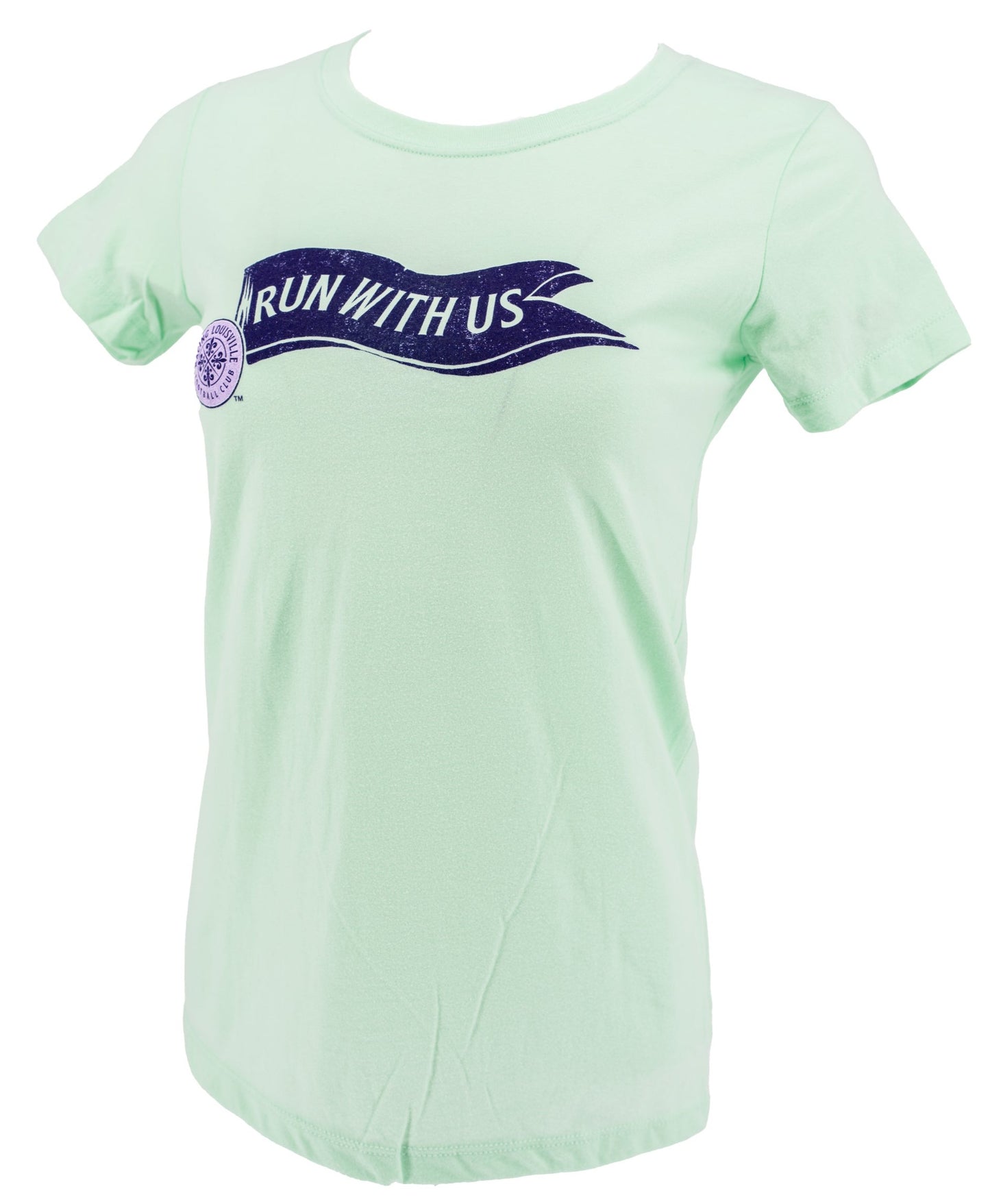 Racing Louisville Retro Flag 2 WOMEN’S CREW S/S T-SHIRT