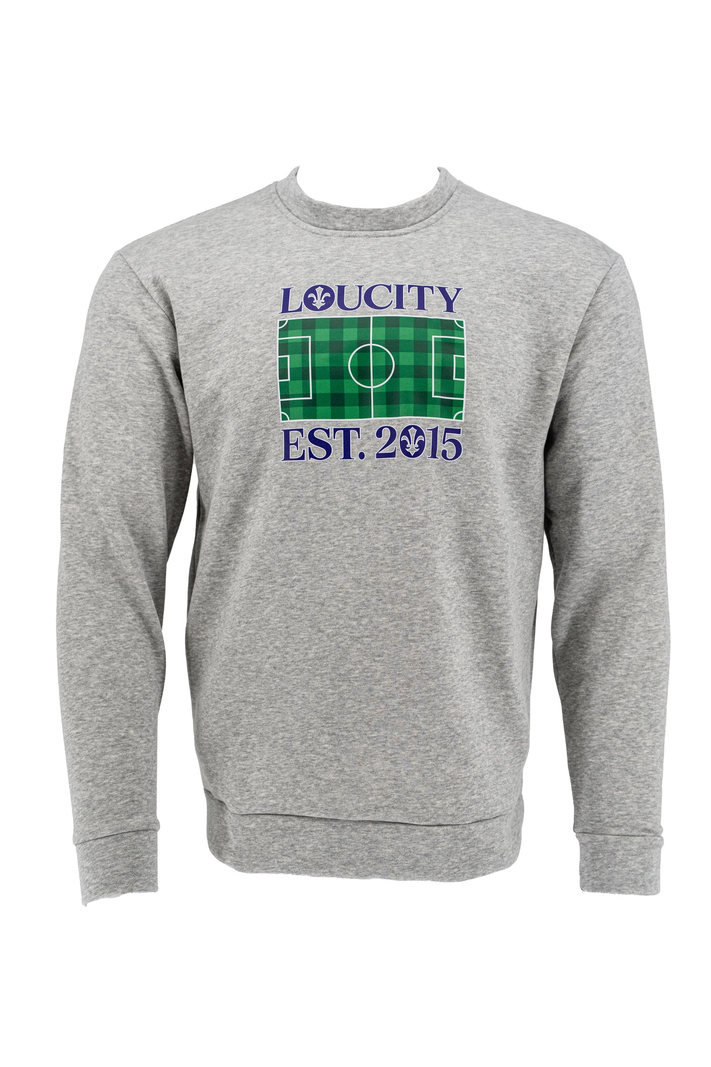 LouCity Adidas Pitch Fleece Crewneck Sweatshirt