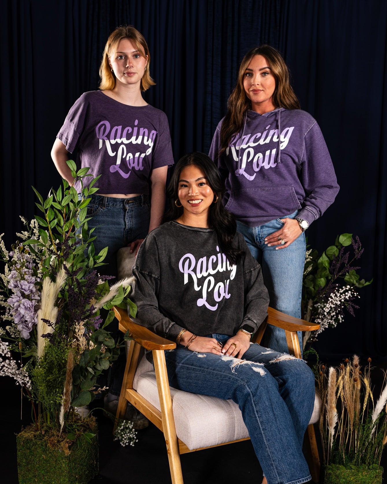 Racing Women's Everybody Burnout Hooded Sweatshirt