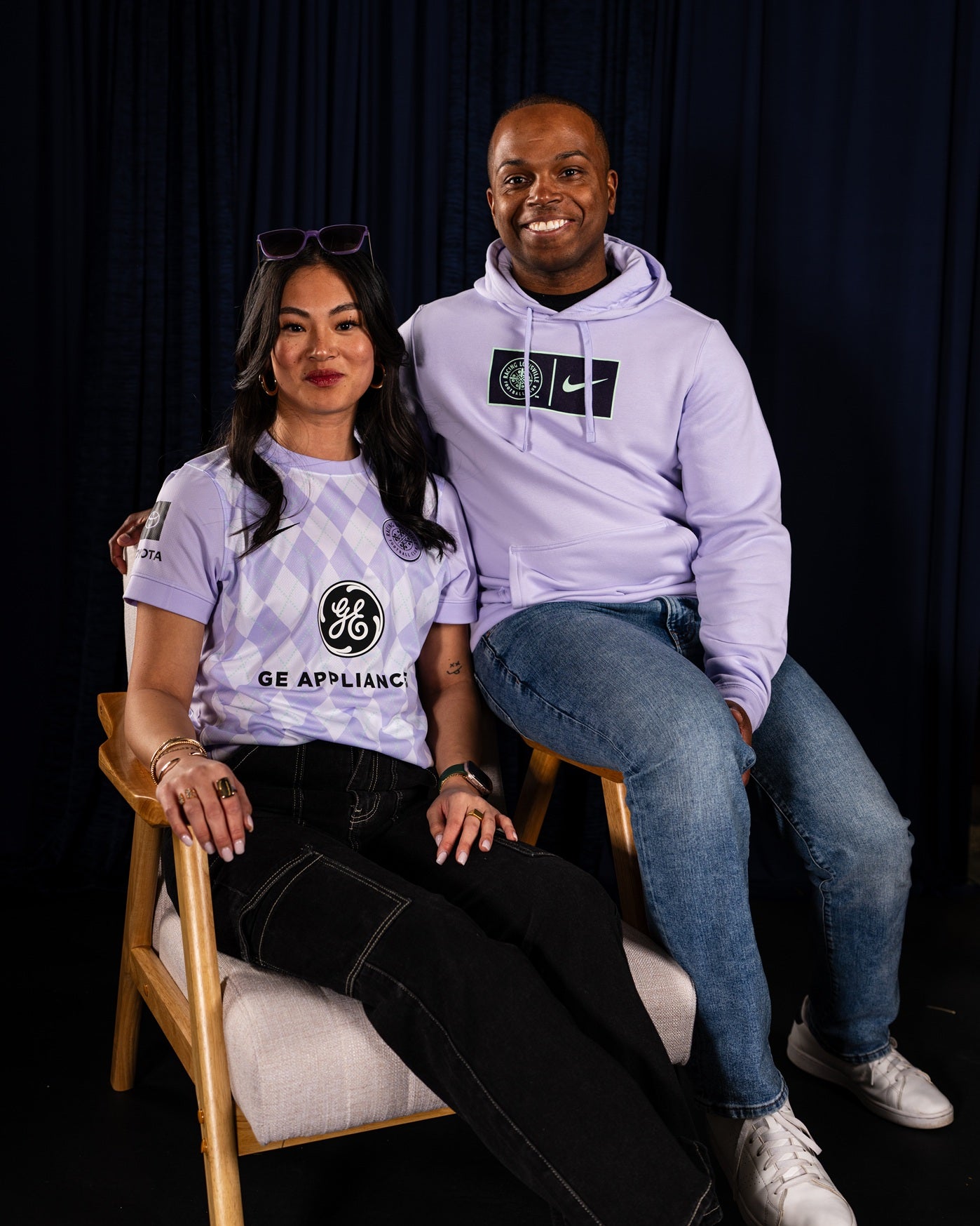 Racing Nike Dual Block Logos Club Fleece Hooded Sweatshirt