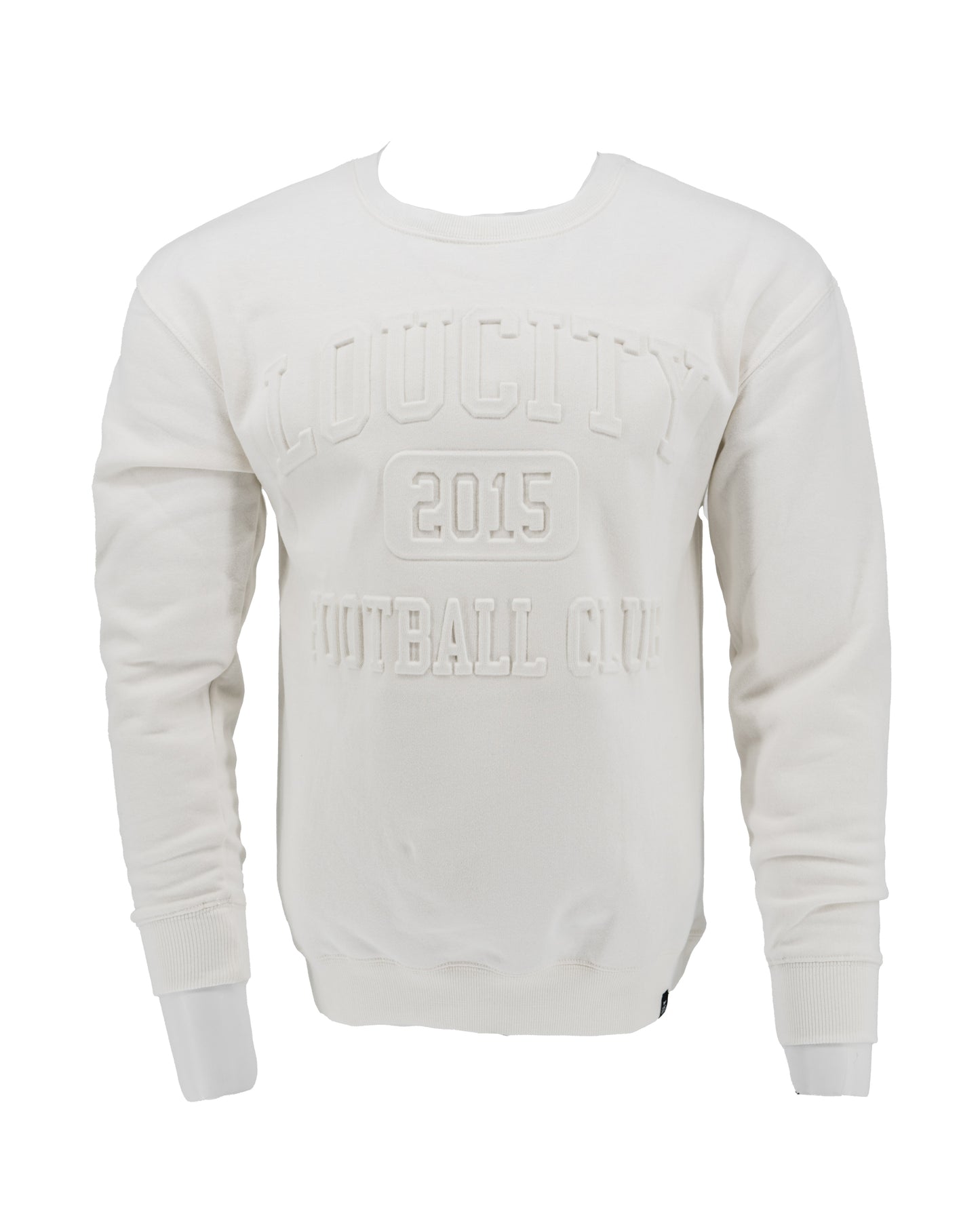 LouCity Vintage Embossed Crewneck Sweatshirt