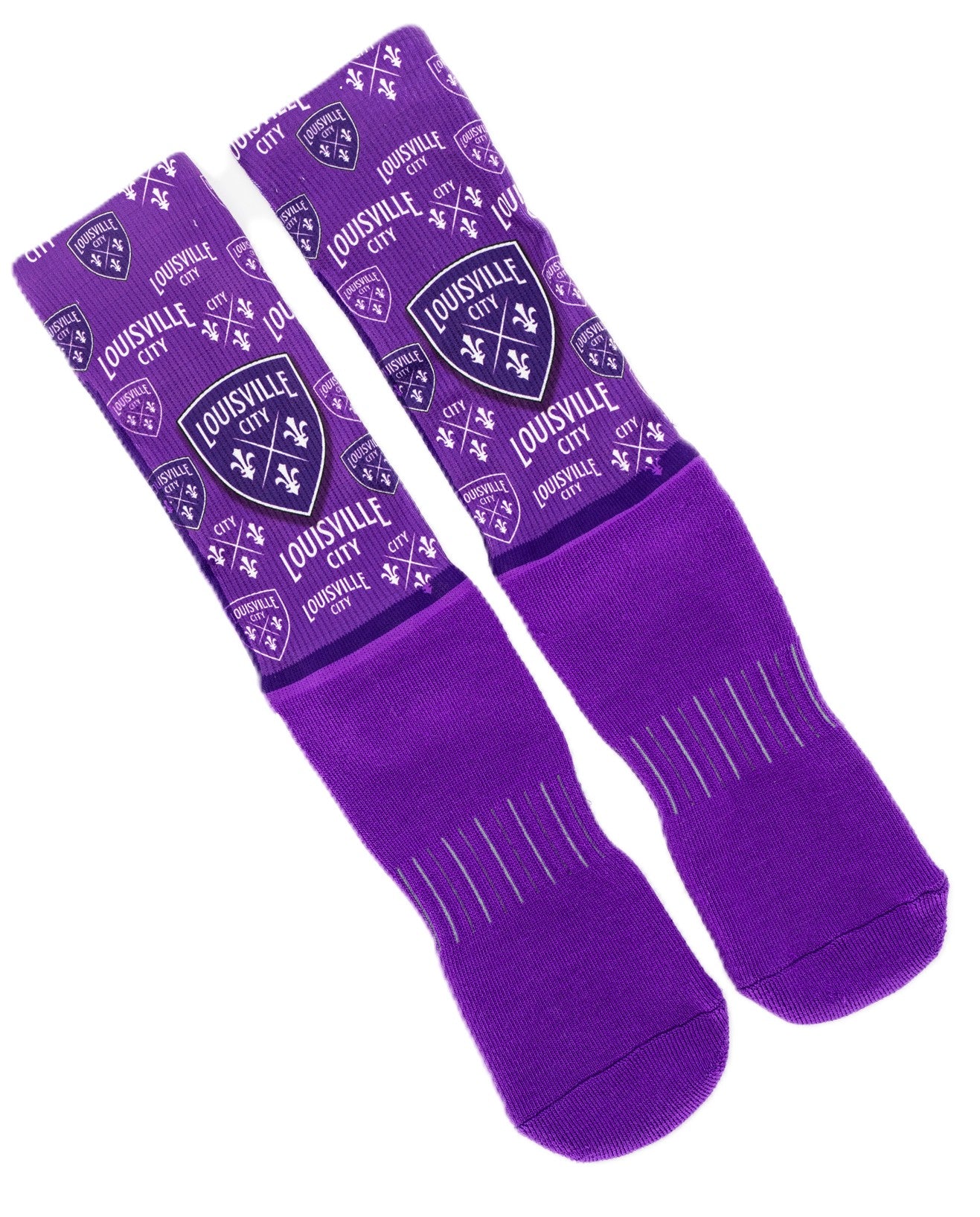 LouCity Phenom Curve Montage Crew Socks