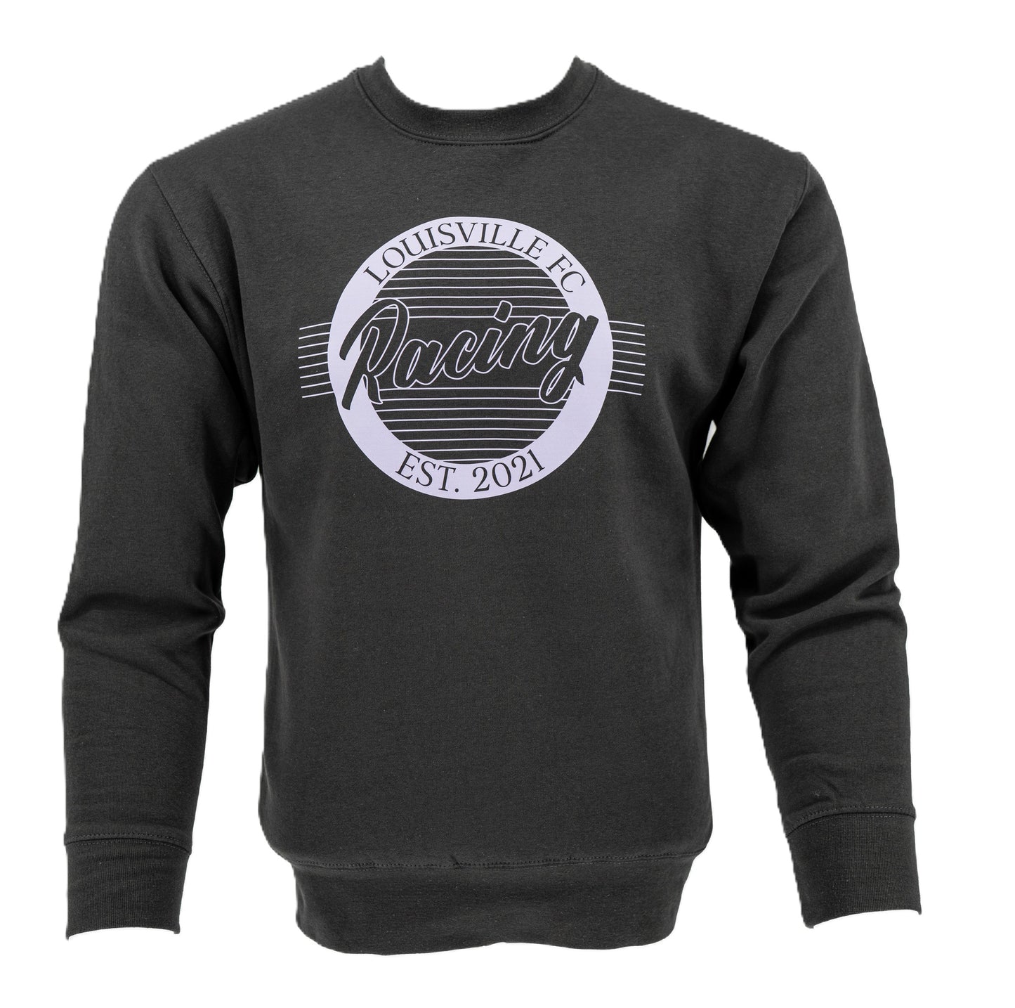 Racing Retro Script Crewneck Sweatshirt