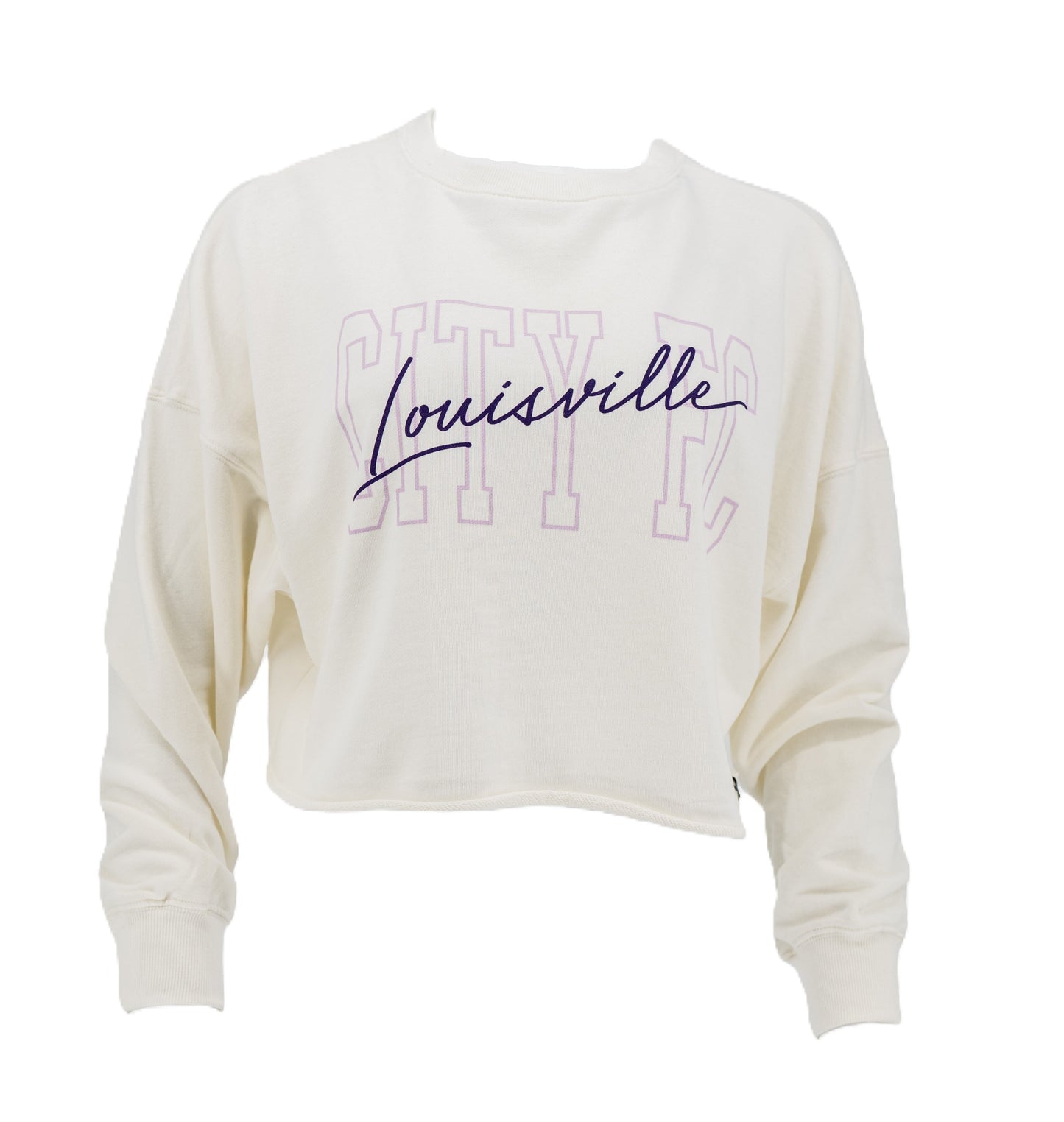 LouCity Women's Owen Cropped Long Sleeve T-shirt
