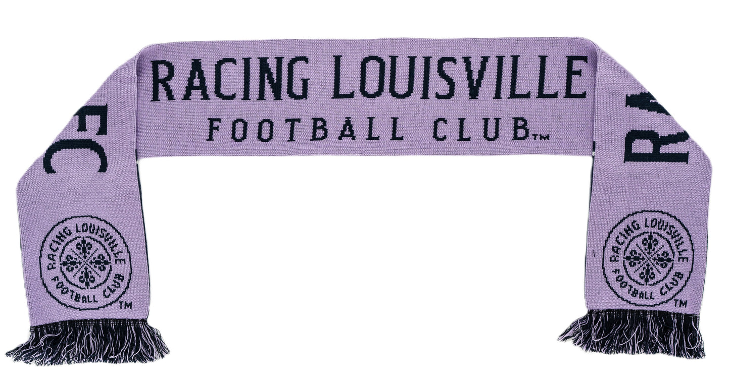 Racing Big Name Traditional Knit Scarf
