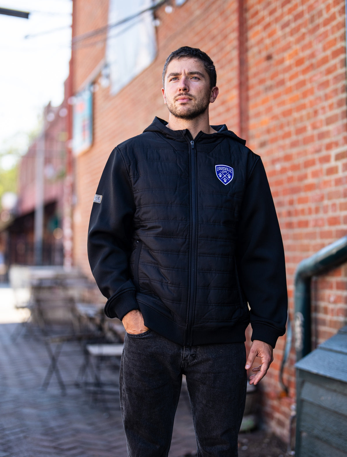 LouCity Scuba Puffer Hooded Jacket