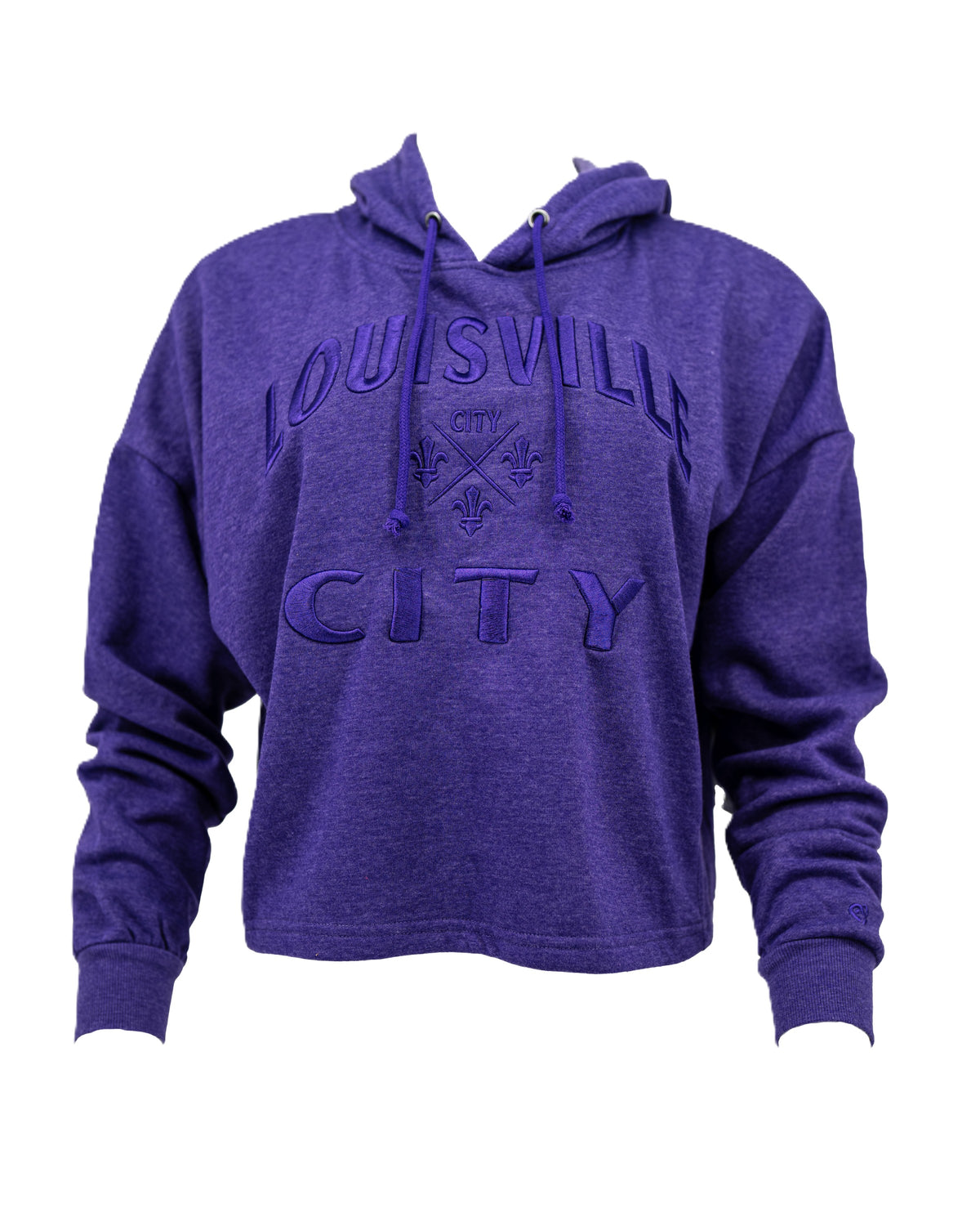 LouCity Women's Corner Tonal Hooded Sweatshirt