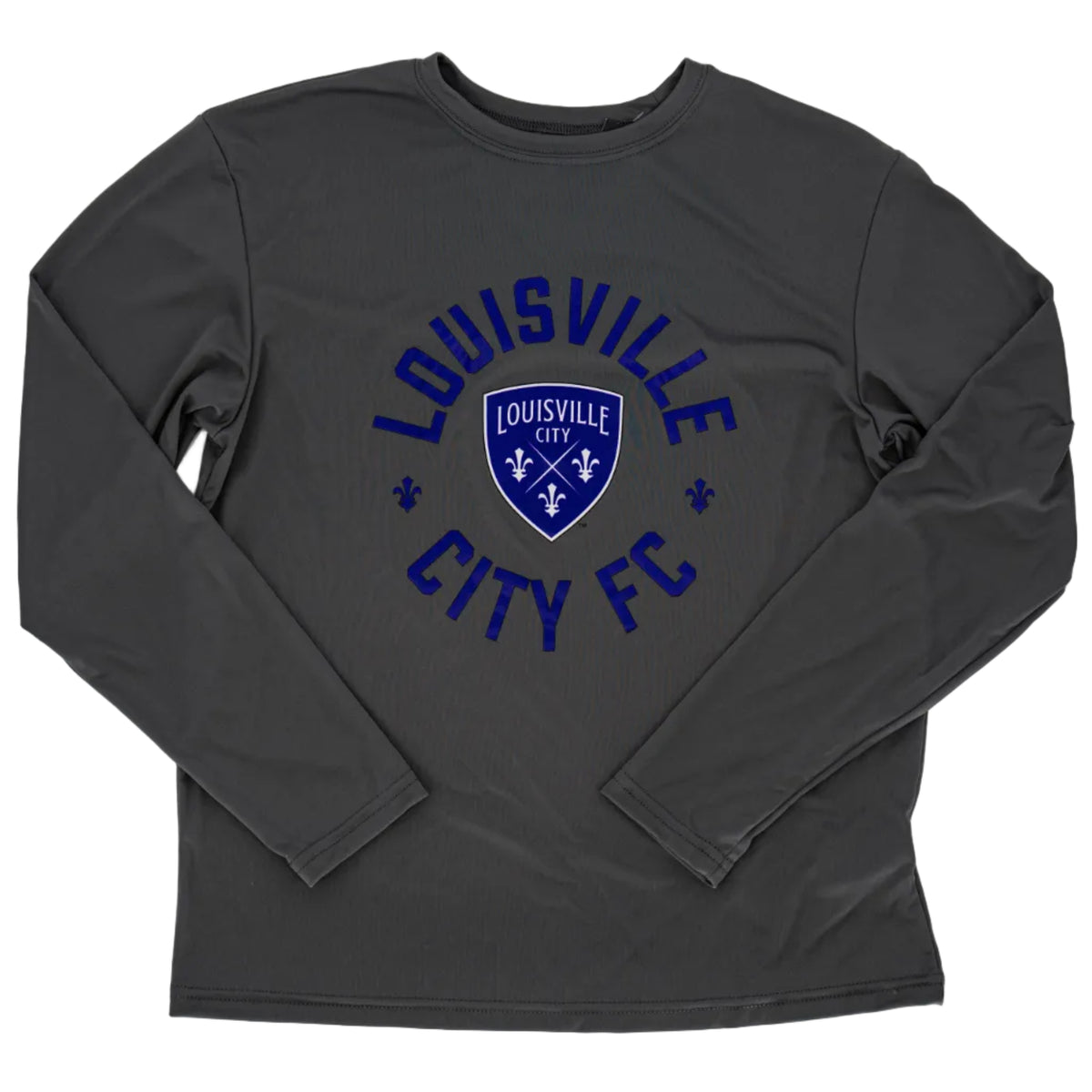 LouCity Circle Text Long Sleeve Performance T-shirt