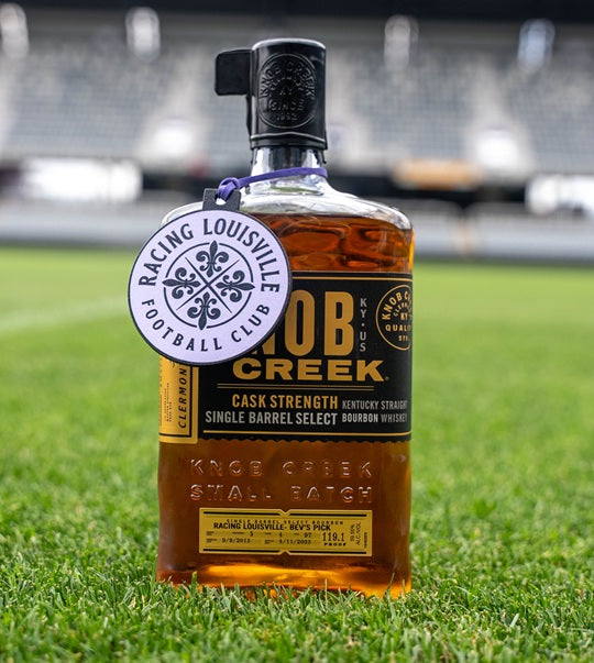 Racing Coach Bev Pick Knob Creek Cask Strength Single Barrel Select Bourbon