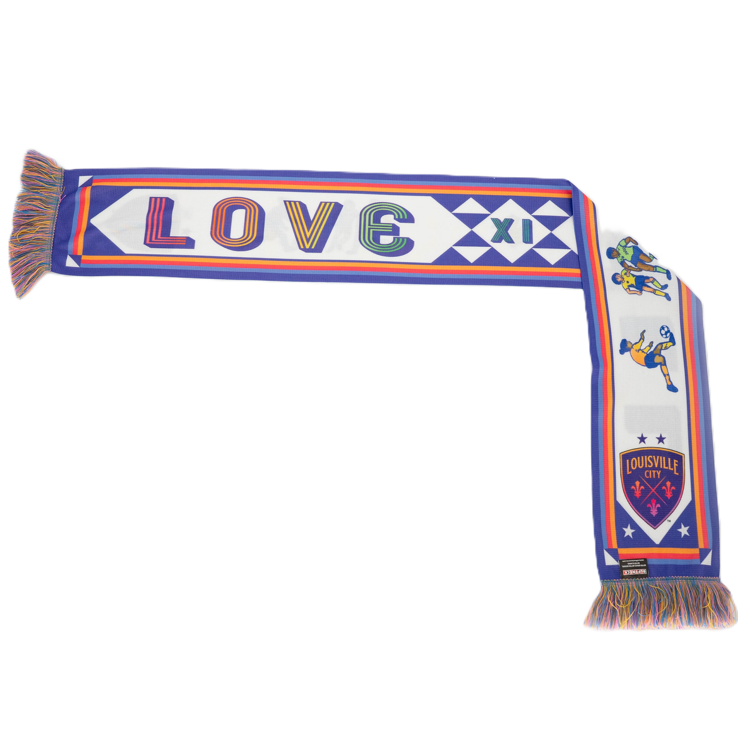 LouCity Pride 2026 Love All XI Summer Weight Scarf