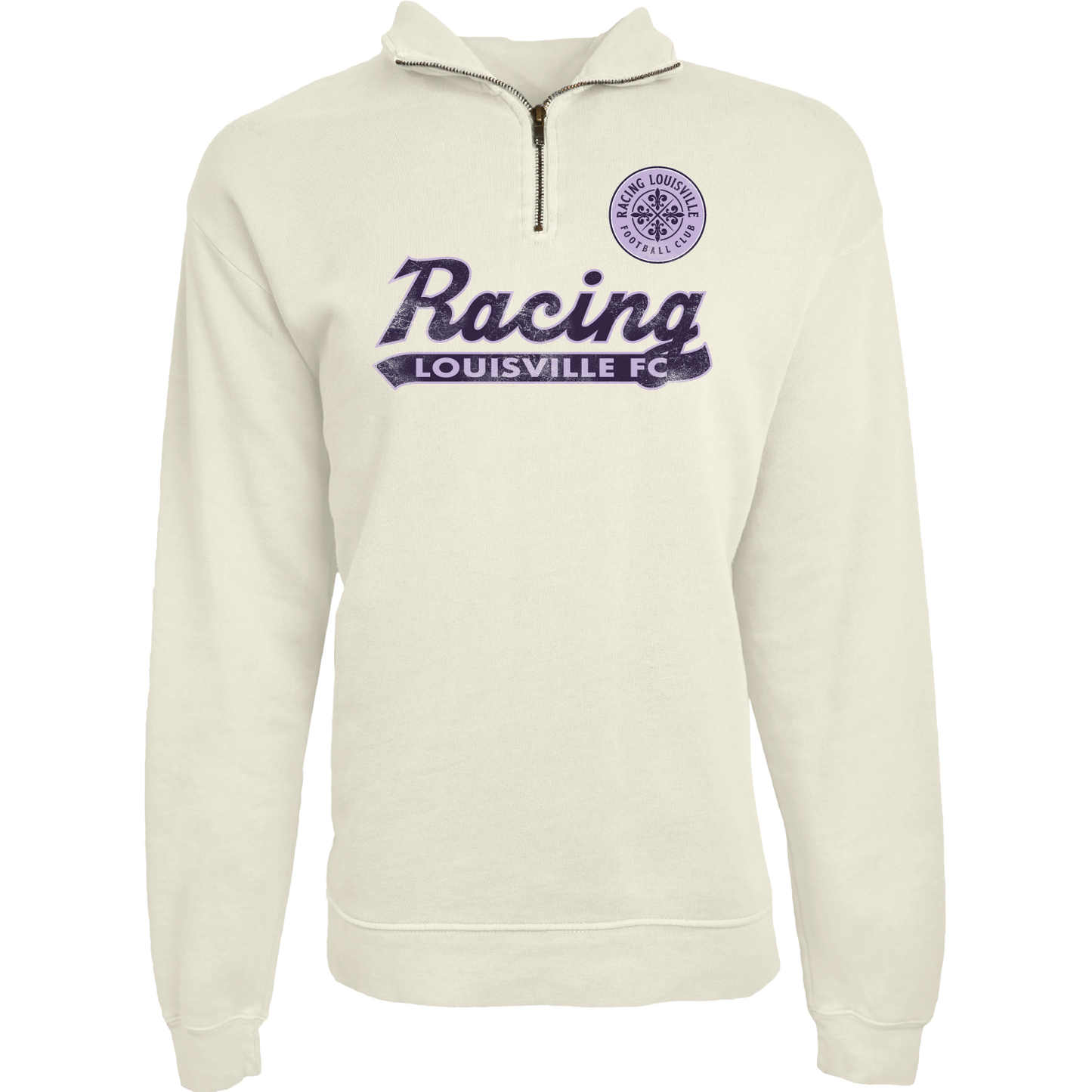 Racing Bing Tea Dyed Ringspun 1/4 Zip Sweatshirt