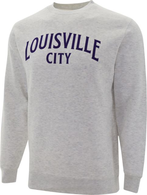 Louisville City Football Club Arch Applique UNISEX FLEECE Crewneck Sweatshirt