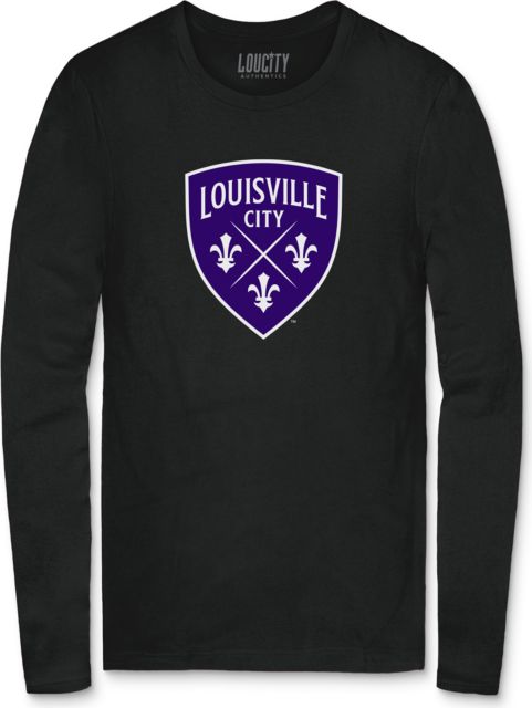 Louisville City Primary Logo Long Sleeve T-shirt