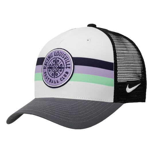 Racing Nike Primary Logo w/ Stripes Trucker Hat