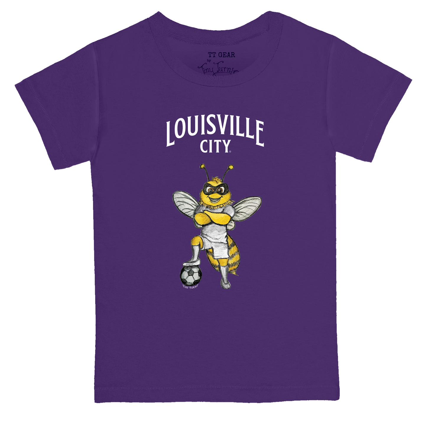 LouCity Toddler Youth Sting Knee Up T-shirt