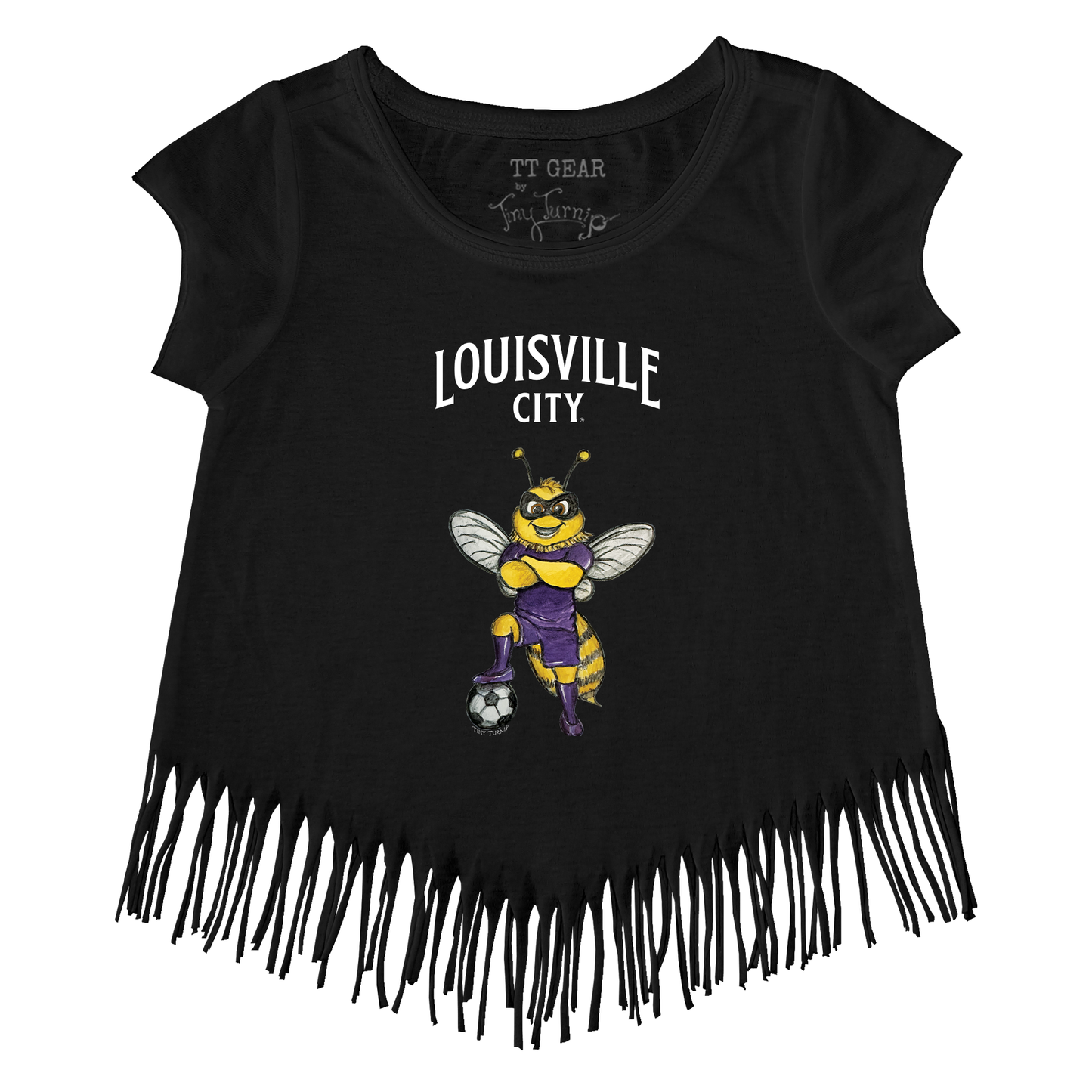 LouCity Youth Girls Sting Fringe T-shirt