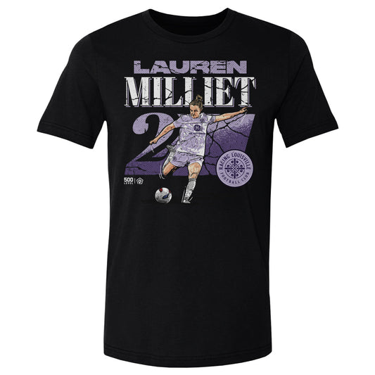 Racing Lauren Milliet Cracked Number T-shirt (See Description)