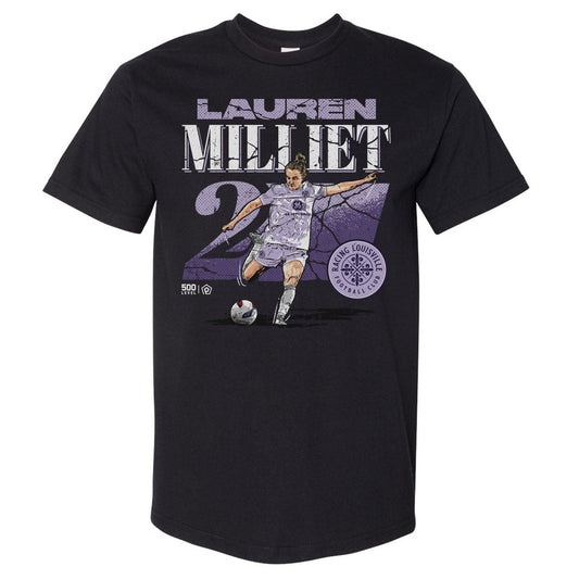 Racing Lauren Millet Cracked Number Heavyweight T-shirt ALLOW 4-7 BUSINESS DAYS FOR DELIVERY