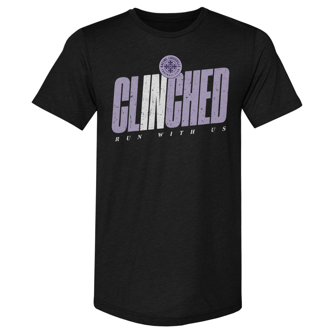 Racing Louisville FC 2025 Clinched T-shirt ALLOW BUSINESS DAYS 4-7 FOR DELIVERY