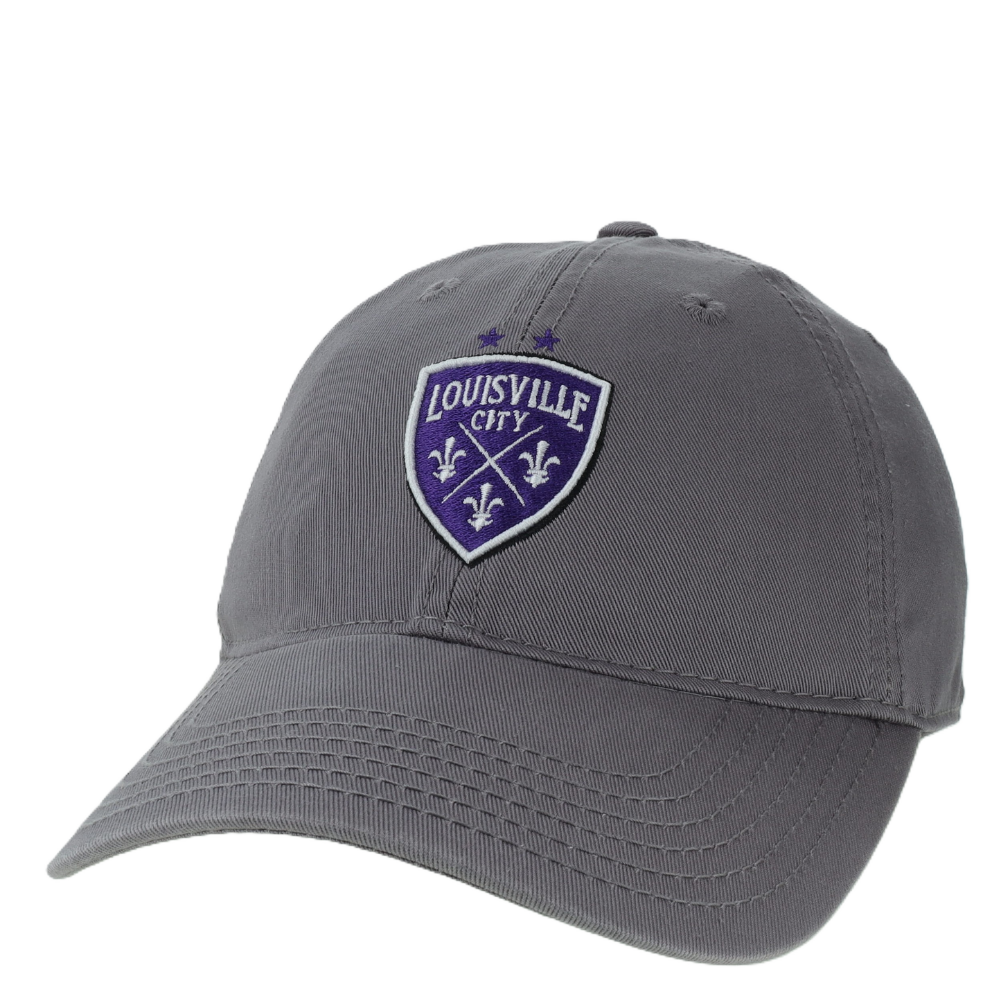 LouCity Primary Logo Unstructured Relaxed Twill Hat