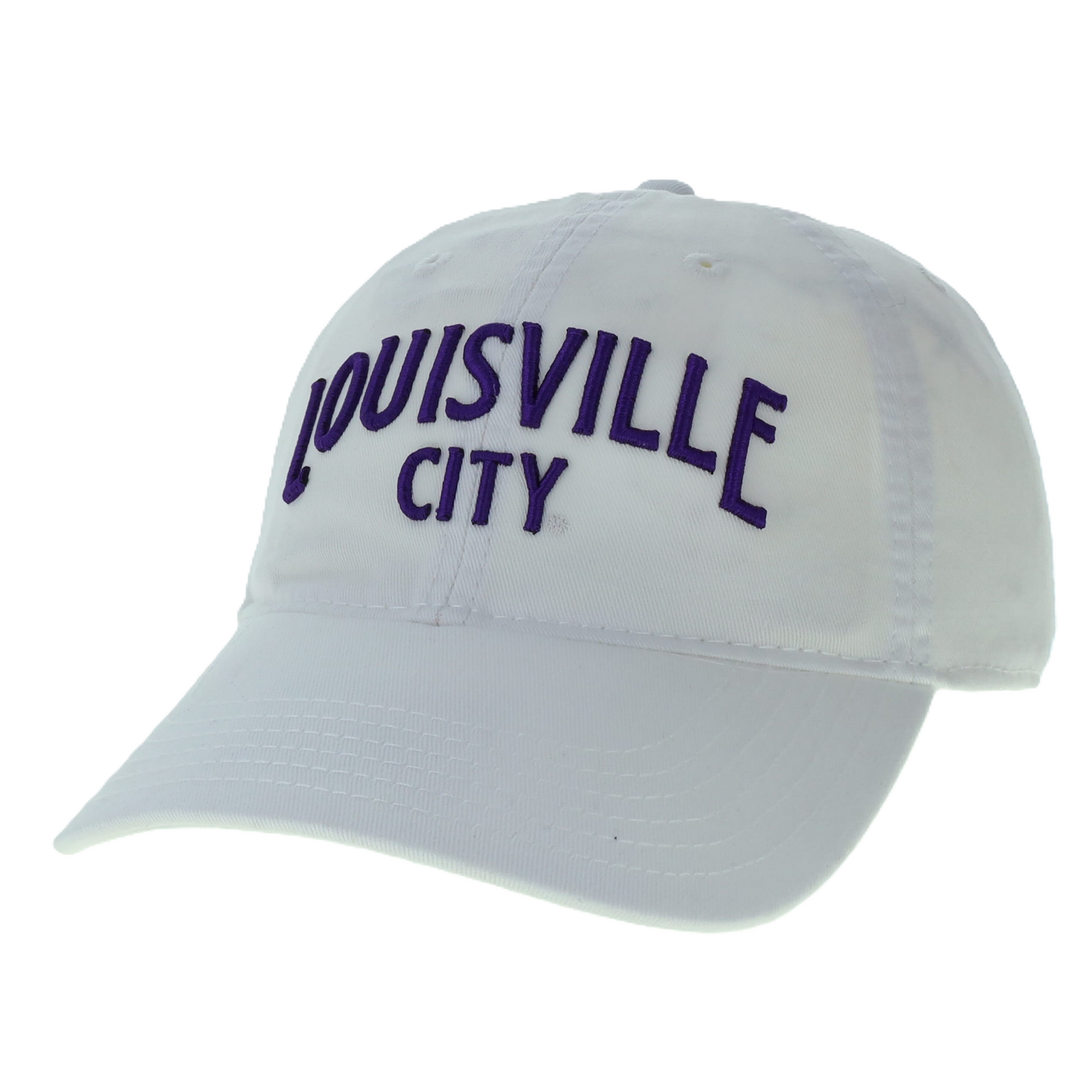 LouCity Curved Wordmark Unstructured Relaxed Twill Hat