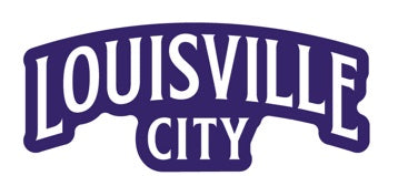 LouCity Curved Wordmark UV Sticker