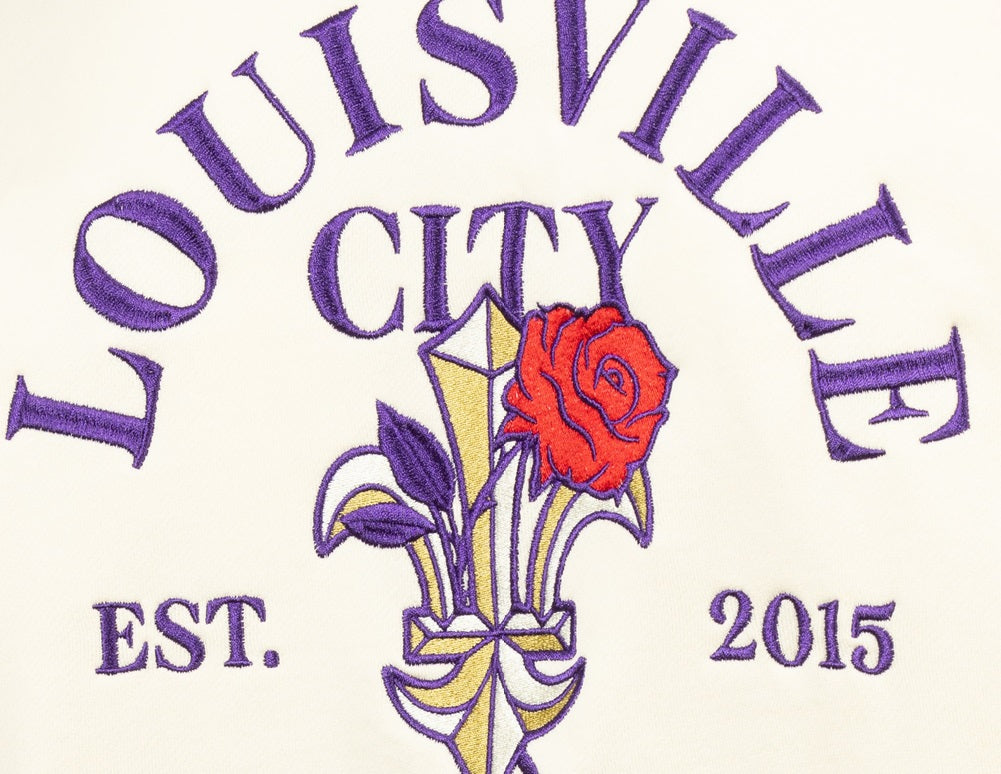 LouCity Euro Vintage Varsity Sweater Jacket