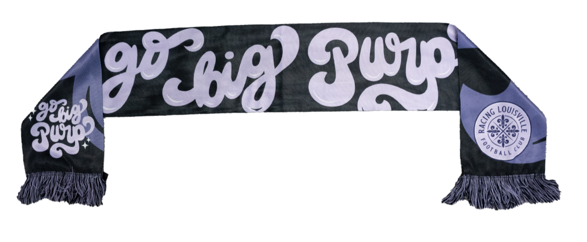 Racing Louisville Go Big Purp Summer Scarf