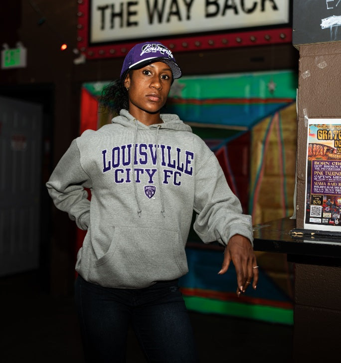 LouCity Hamden Applique Hooded Sweatshirt