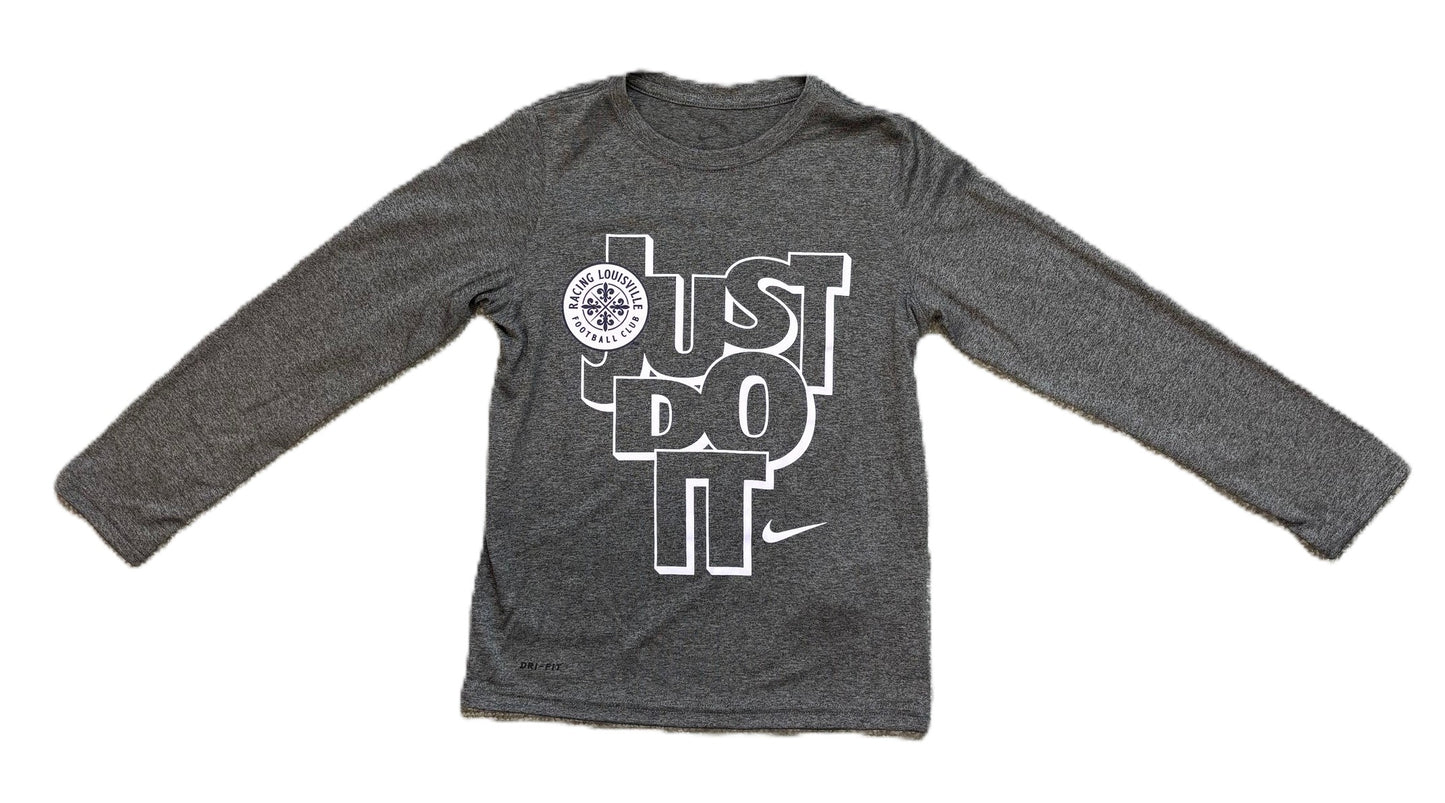 Racing Nike Youth Just Do It Dri-fit Legend Long SleeveT-shirt
