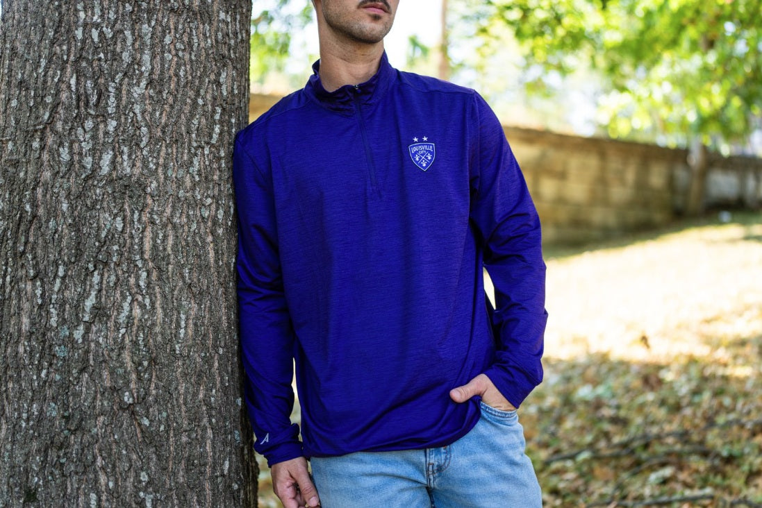 LouCity Bright 1/4 Zip Pullover Jacket