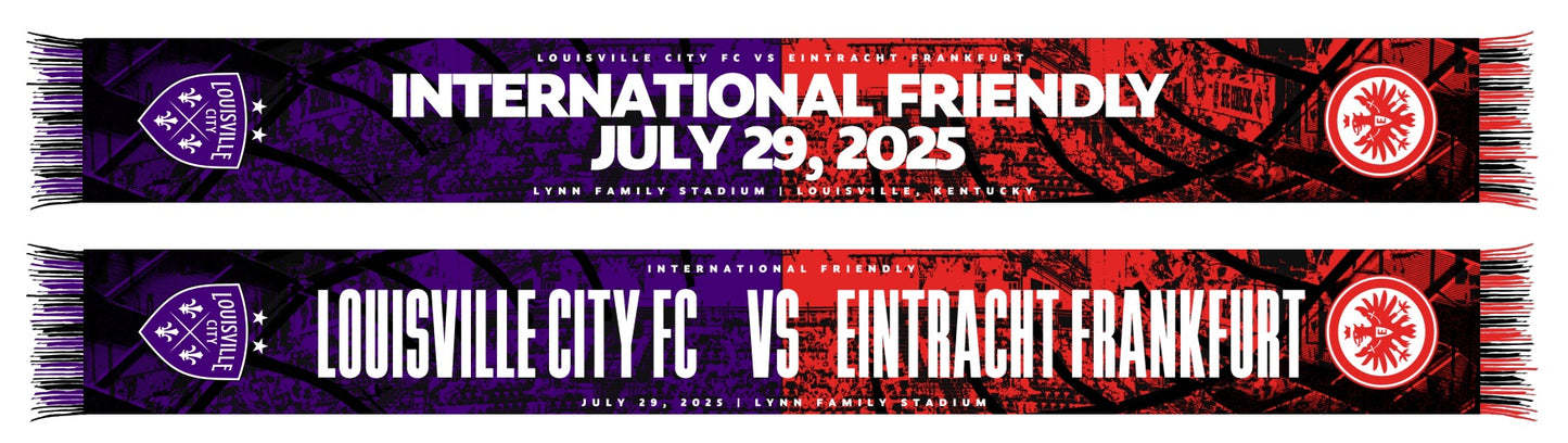 LouCity x Eintracht Frankfurt 2025 Summer Weight Battle Scarf