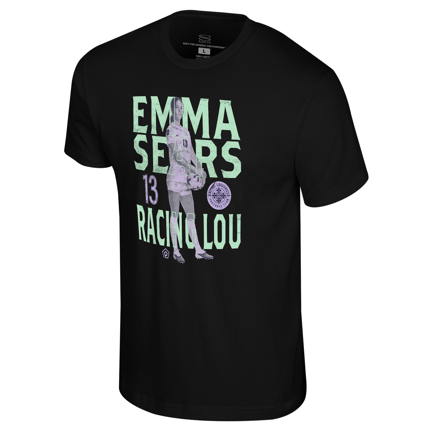 Racing Emma Sears Player Stance T-shirt