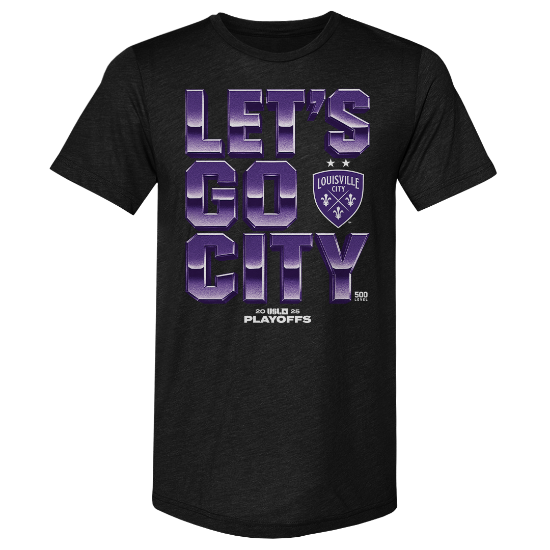 LouCity Let's Go City Playoff T-shirt