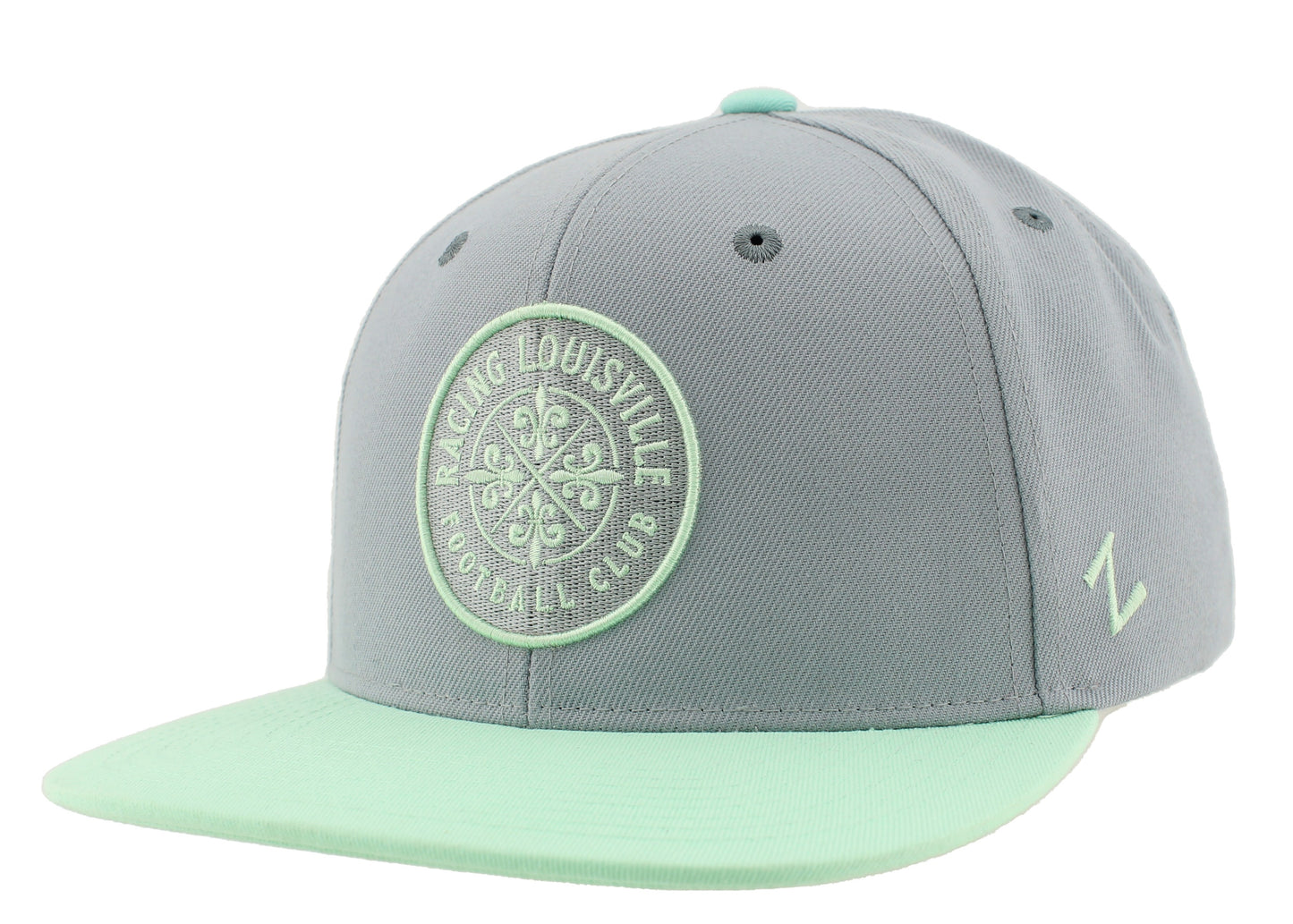 Racing Indirect Two-Tone Pastel Mint Flatbill Hat