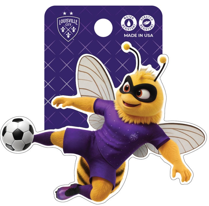 LouCity Sting the Bee UV Sticker
