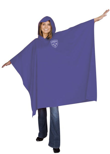 LouCity Reusable Rain Poncho