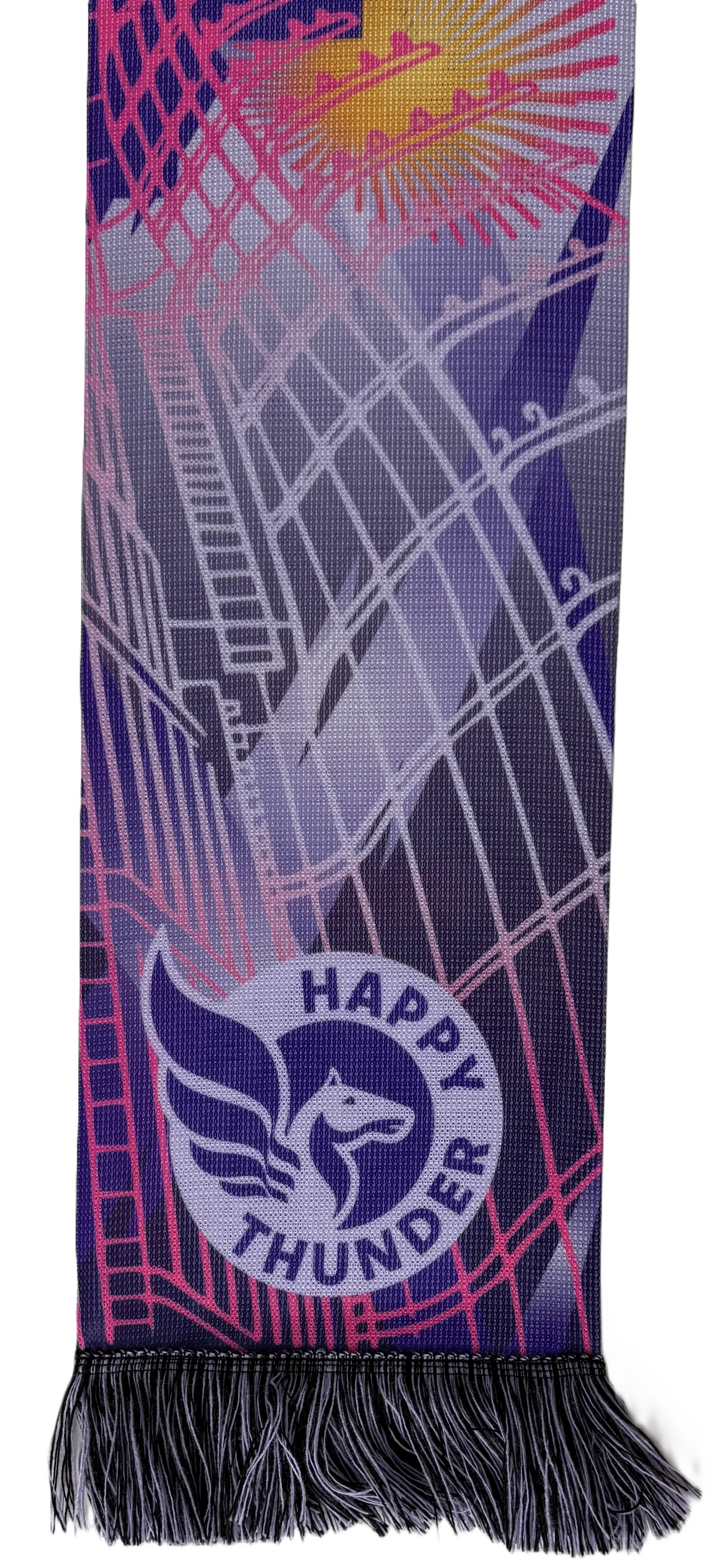 Racing Limited Edition KDF Happy Thunder Summer Weight Scarf