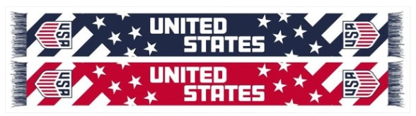 USA Stars & Bars US Soccer Scarf