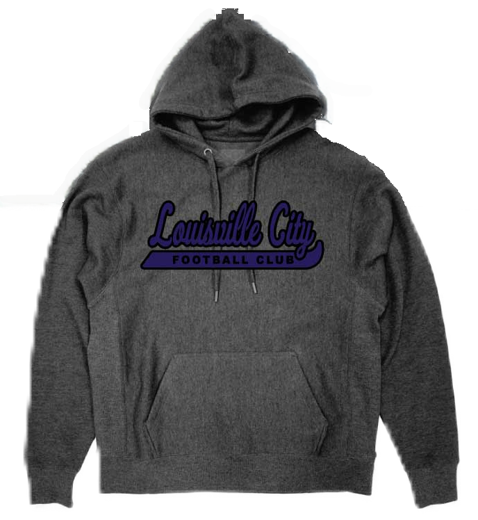 LouCity Whisps Cross Grain Hooded Sweatshirt