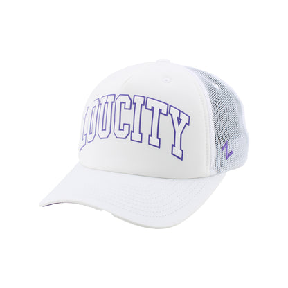 LouCity Women's Blanca Puff Foam Trucker Hat