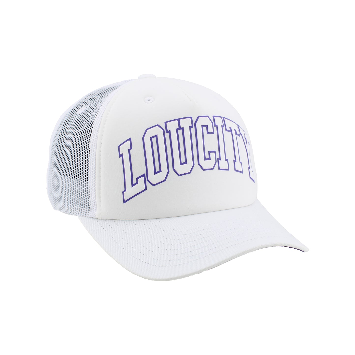 LouCity Women's Blanca Puff Foam Trucker Hat