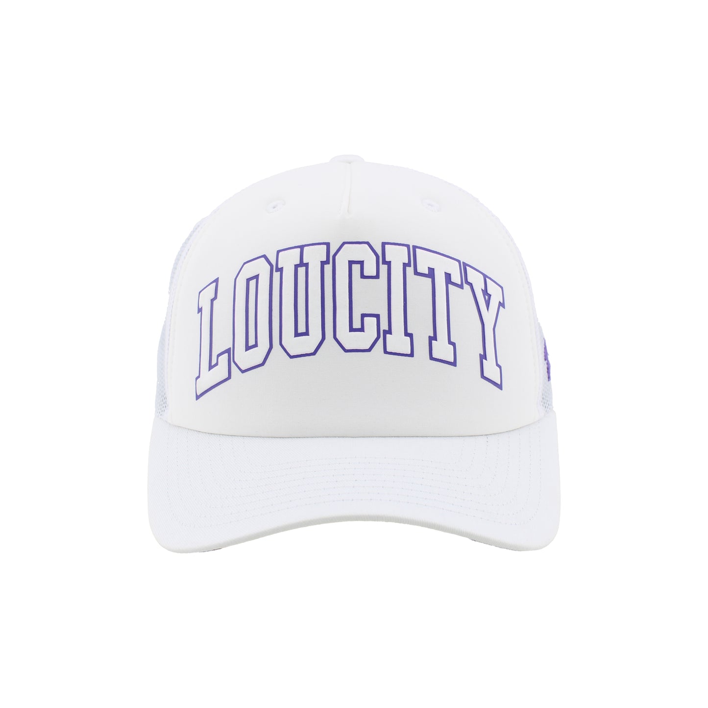 LouCity Women's Blanca Puff Foam Trucker Hat