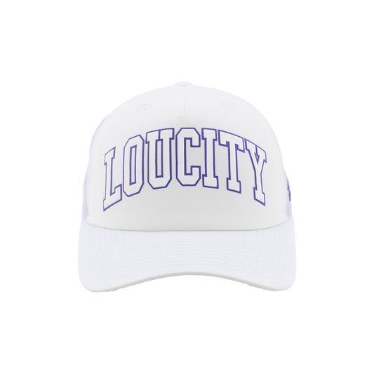LouCity Women's Blanca Puff Foam Trucker Hat