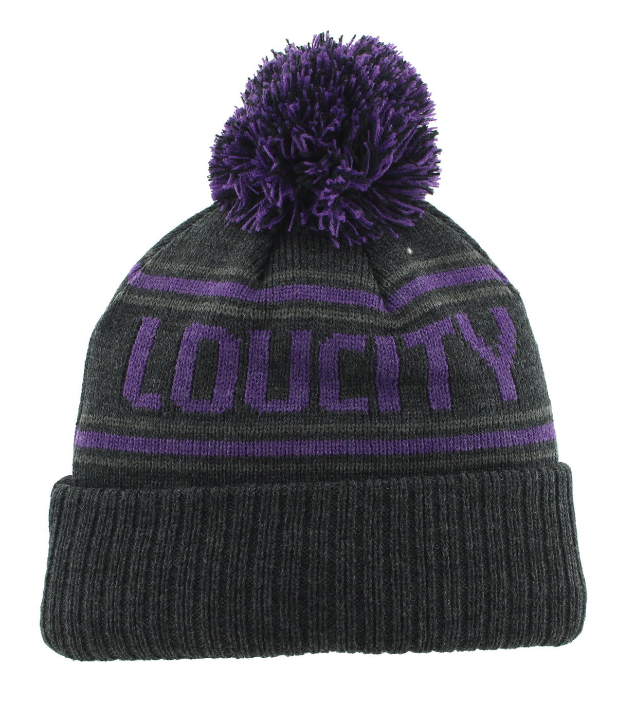 LouCity Orbit Pom Beanie