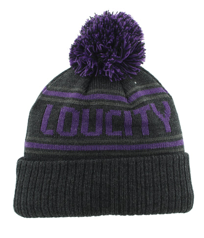 LouCity Orbit Pom Beanie