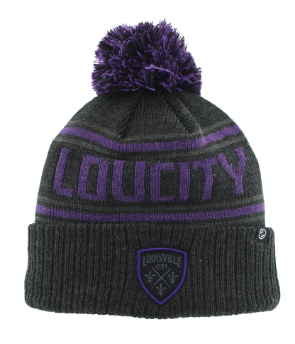 LouCity Orbit Pom Beanie
