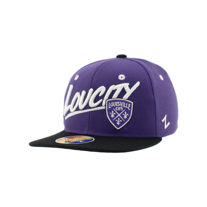 LouCity Youth Yonkers Snapback Hat